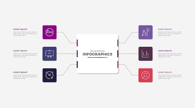 Vector modern colorful multipurpose infographic template elements for business education presentatation