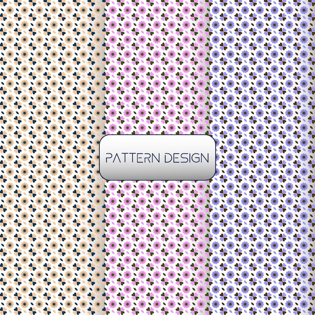 Vector modern and geometric vector pattern design for clothing