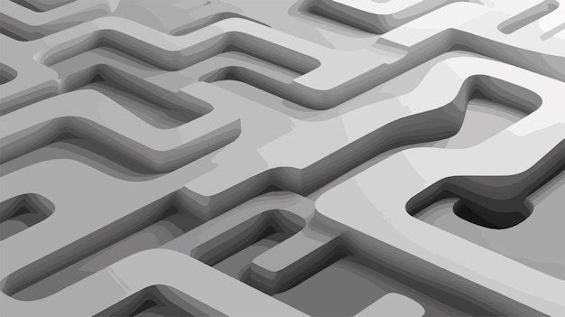 Vector modern grayscale technology abstract