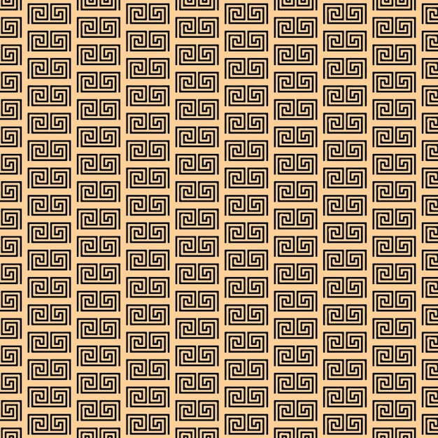 Vector modern greek versace abstract geometric pattern background free vector