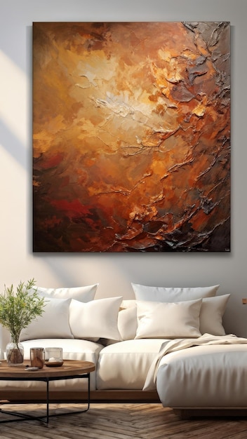 Vector modern interior with a wooden wall and window