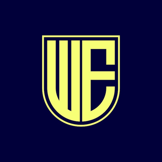 Vector modern letter logo design