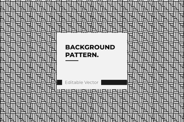 Vector modern minimal line pattern background   - pattern illustration 