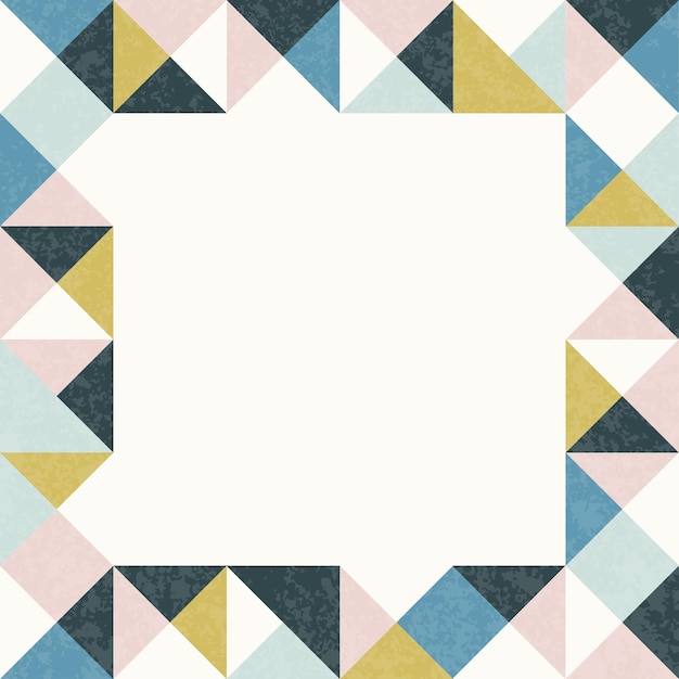 Vector modern vector abstract seamless geometric pattern in scandinavian style