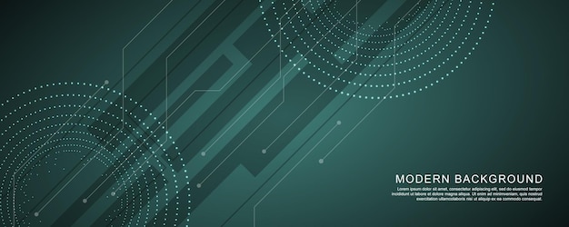 Vector modern vector technology symbol background