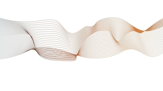 moir pattern background and colorful wave gradient design for dynamic visual on isolated background