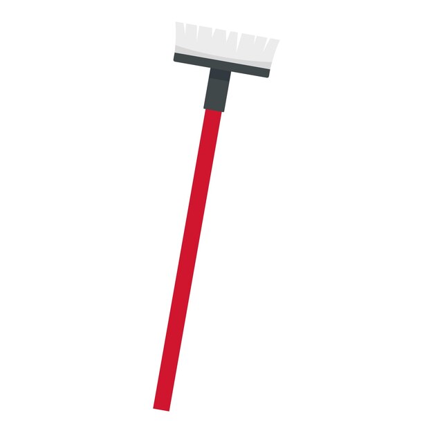 Vector mop brush icon flat illustration of mop brush vector icon for web design