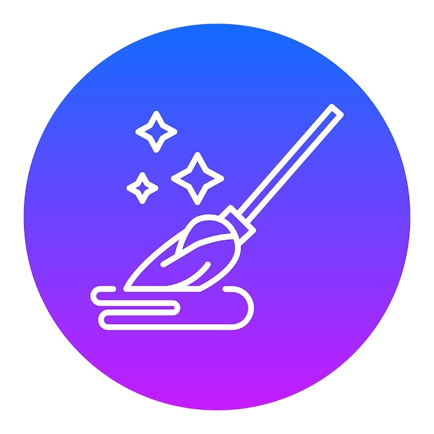 Vector mopping icon