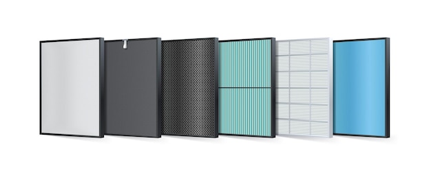 Vector multi-layer air filter consists of multiple filter layers