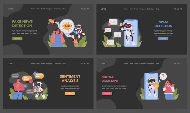Vector natural language processing set ai tools combating misinformation aiding communication and filtering