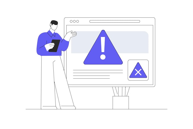 Vector navigating digital roadblocks a comprehensive guide to understanding and resolving website errors