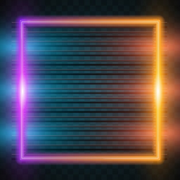 Vector neon background design