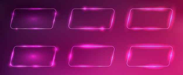 Vector neonbanner49