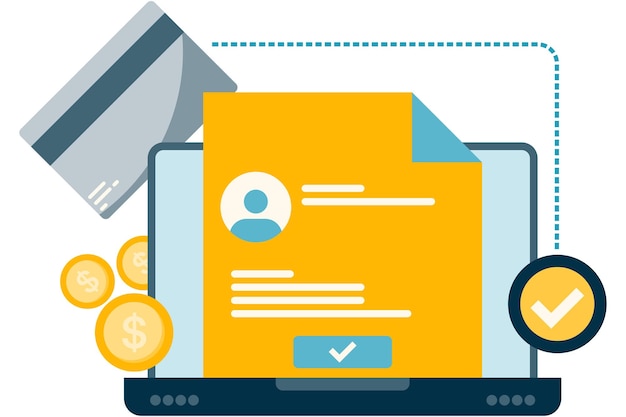 Vector online transactions