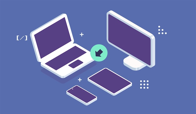 Vector open source vector illustration programming language concept developer protocol platform interface with code information digital software script