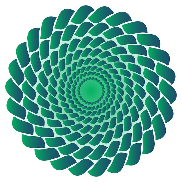 Vector optical illusion background