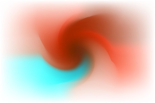 Vector orange sky blue swirl abstract background