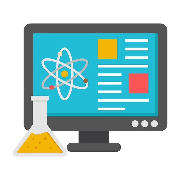 Vector pack of learning flat icons