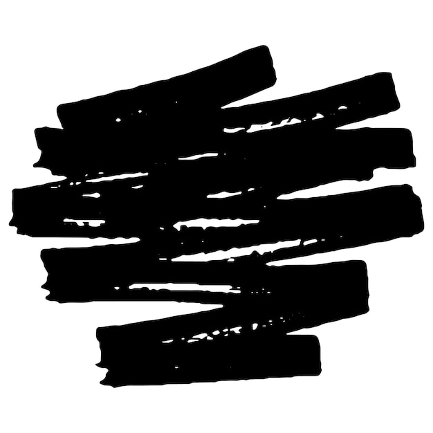 Vector paint brush stroke