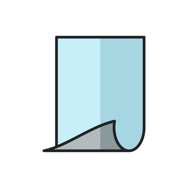 Vector paper icon design vector template