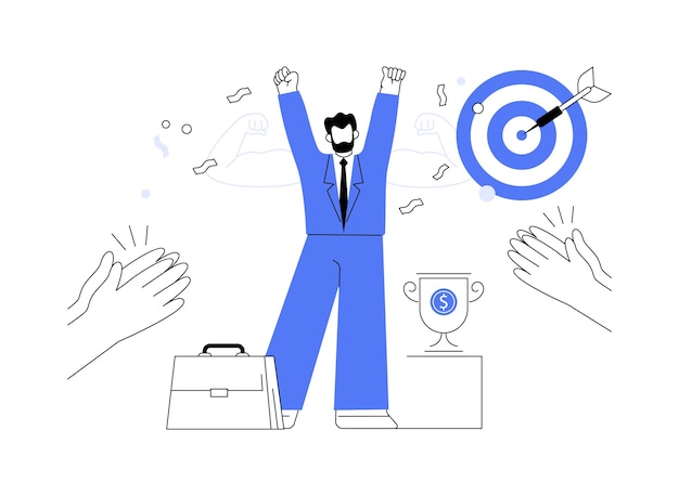 Vector passion abstract concept vector illustration