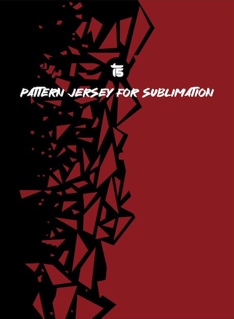 Vector pattern jersey for sublimation