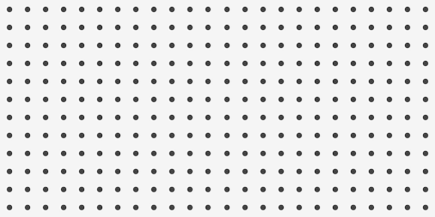 Vector peg board perforated texture background material with round holes seamless pattern board vector