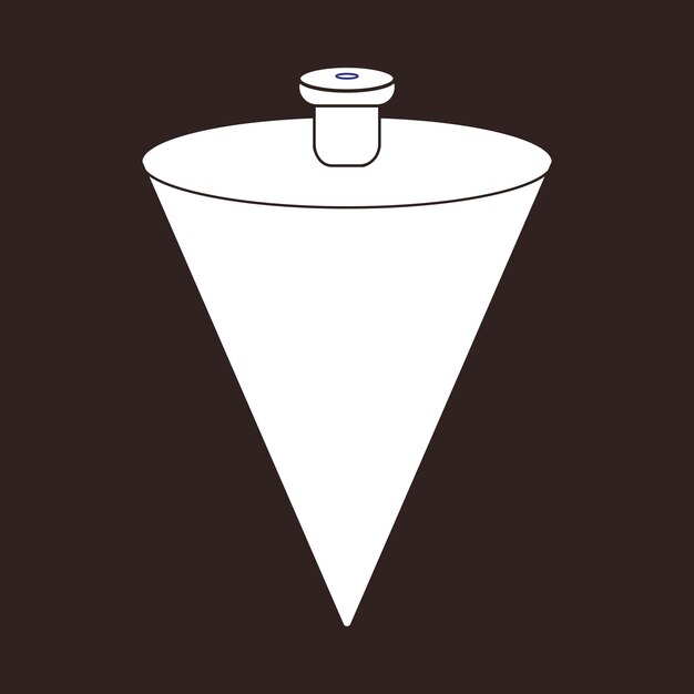 Vector pendulum measuring instrument icon
