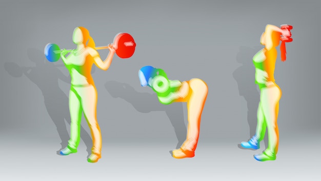 Vector picture of sport