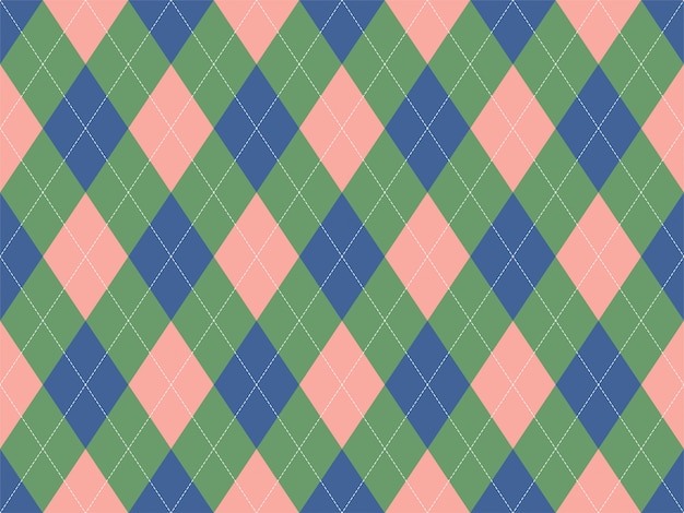 Vector plaid textile tartan seamless pattern