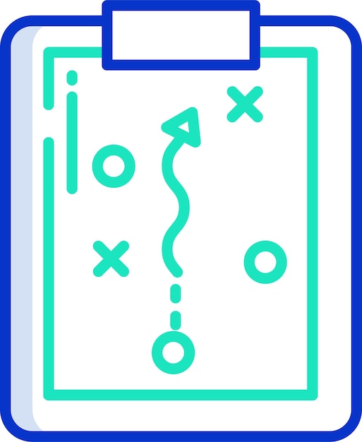 Vector plansolid outline color vector illustration