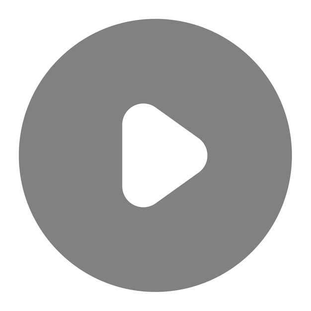 Vector play icon vector image can be used for ui