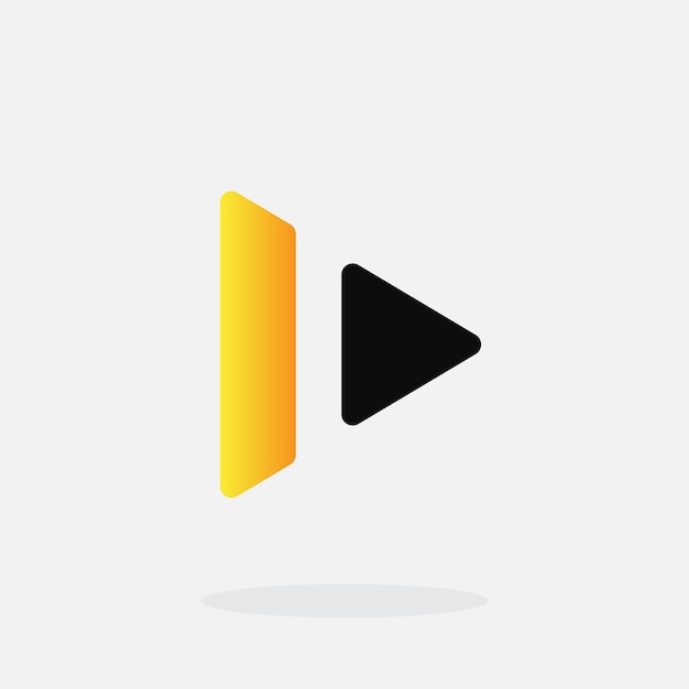 Vector play logo template