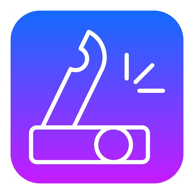 Vector pocket knife vector icons