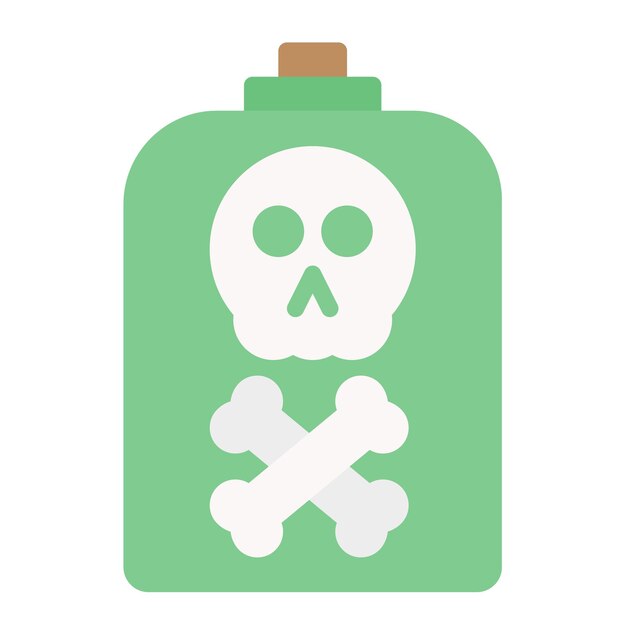 Vector poison icon vector image can be used for shooting