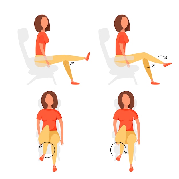 Vector port exercises for office