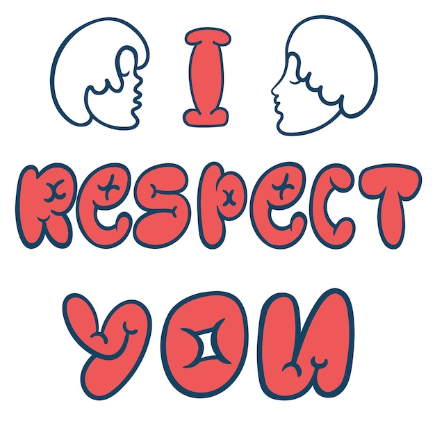 Vector poster congratulations on valentine's day. illustration with text. vector objects for design