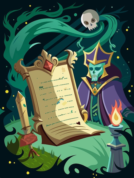 Vector a poster with a book titled  the title  on it