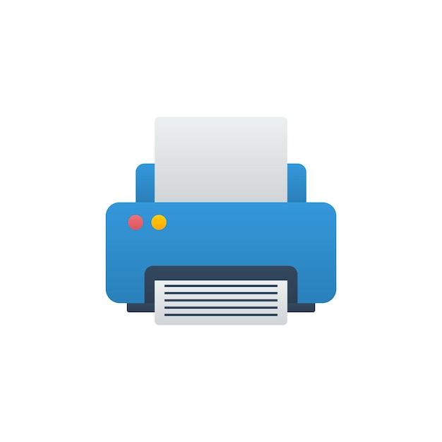 Vector printer vector icon