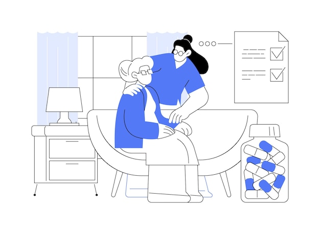 Vector professional communication skills isolated cartoon vector illustrations smiling medical university