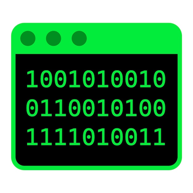 Vector programming binary code