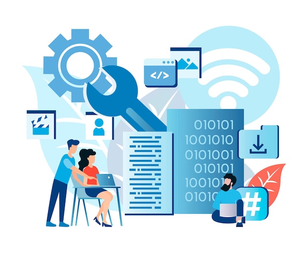 Vector programming skills data center services data storage global network programming education