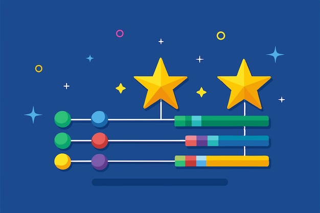 Vector progress bar vector graphics illustration eps source file format lossless scaling icon design