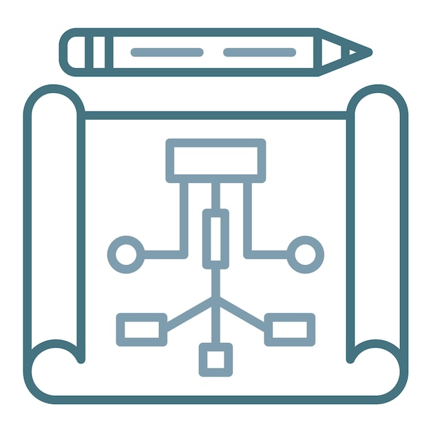 Vector project planning flat illustration