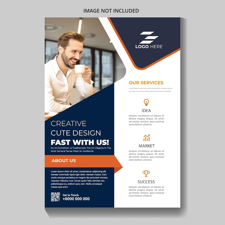 Vector psd corporate business modern template flyer designs