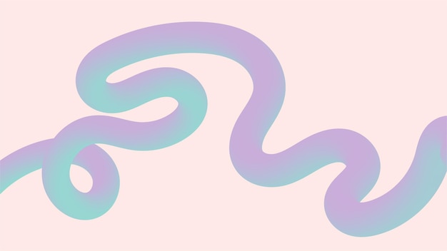 Vector purple line 3d gradient background