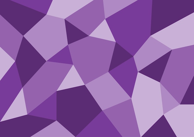 Vector purple polygon background