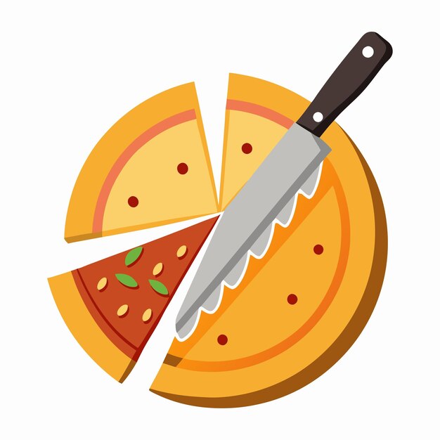 Vector quesadilla illustration