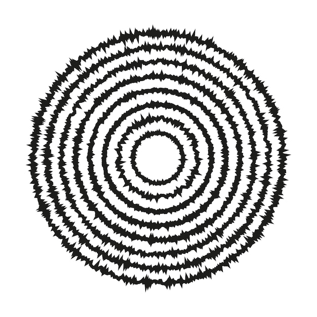 Vector radial geometric element series vector illustration eps 10 stock image