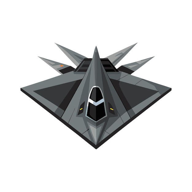 Vector realistic airplane vector illustration concept